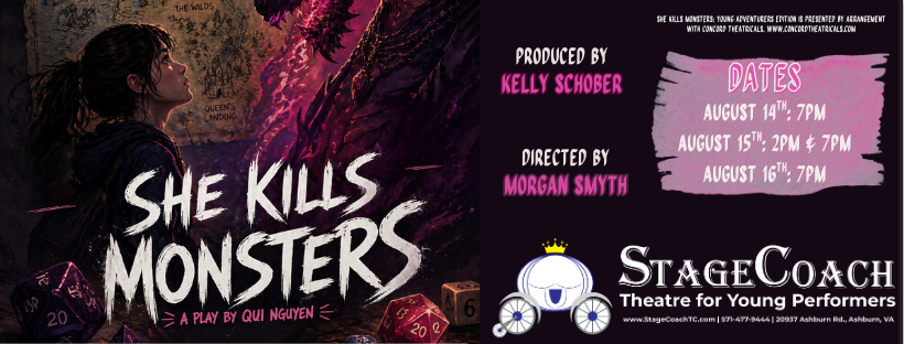 She Kills Monsters Summer 2026 (820 x 312 px)